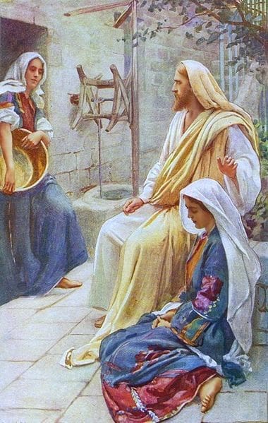 380px-Harold_Copping_Jesus_at_the_home_of_Martha_and_Mary_400