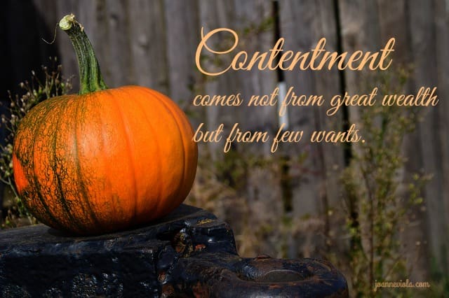 contentment