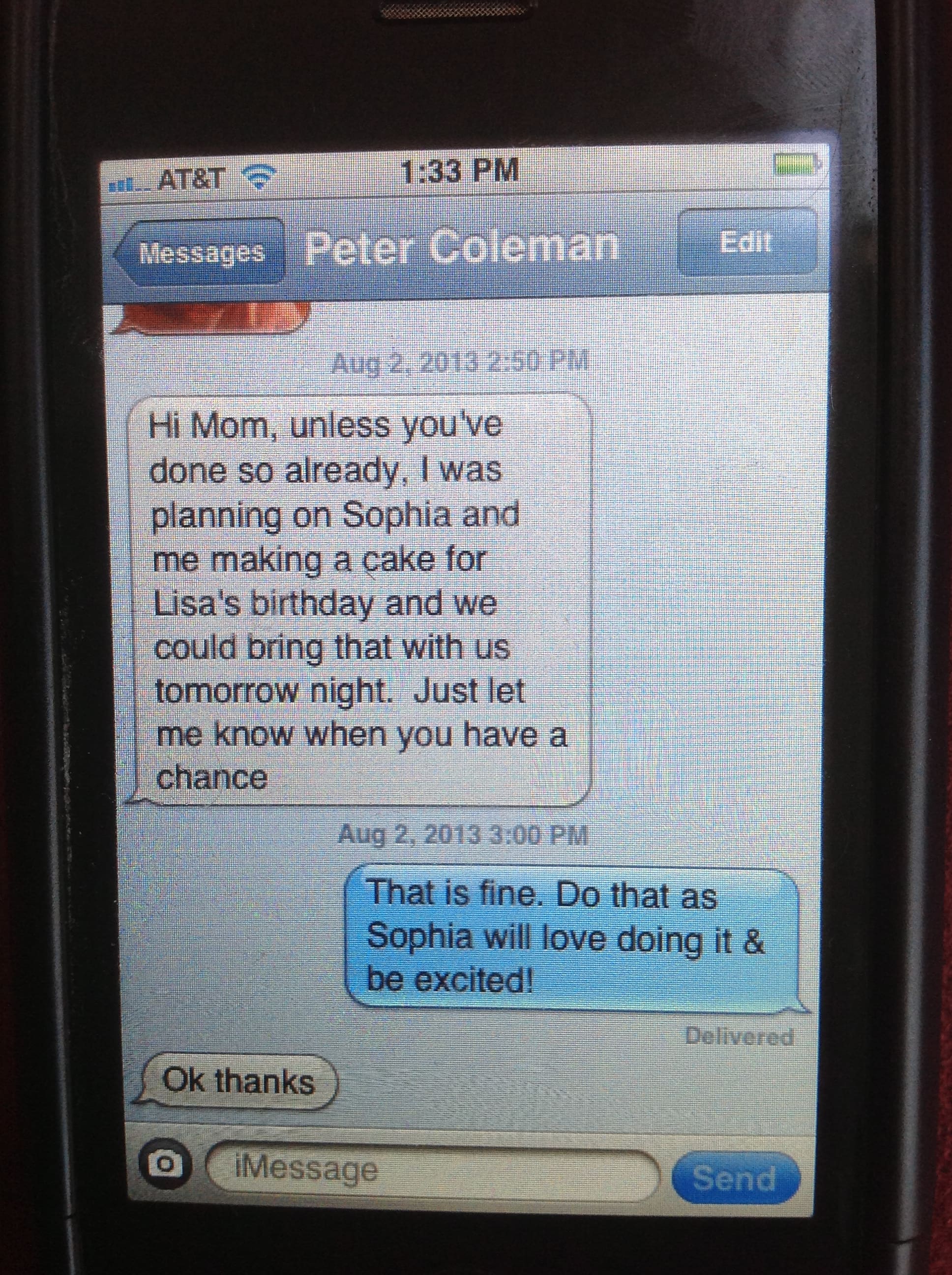 Of Birthdays & Cakes